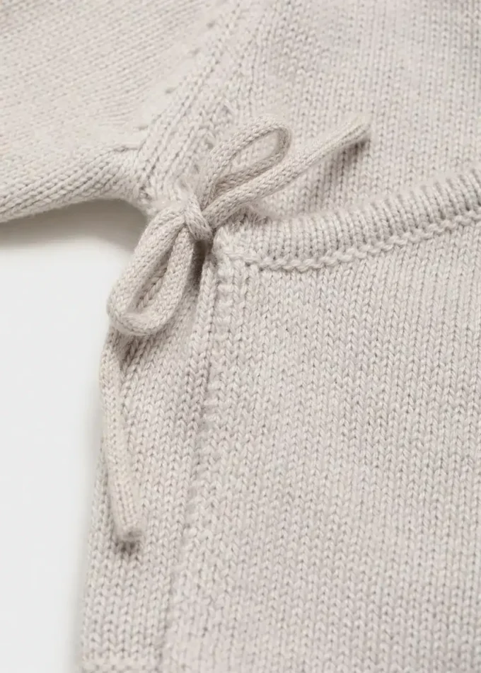 Dzianinowy sweter bawełniany Dzianinowy sweter bawełniany