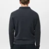Dzianinowy sweter polo z mieszanki wełny Dzianinowy sweter polo z mieszanki wełny