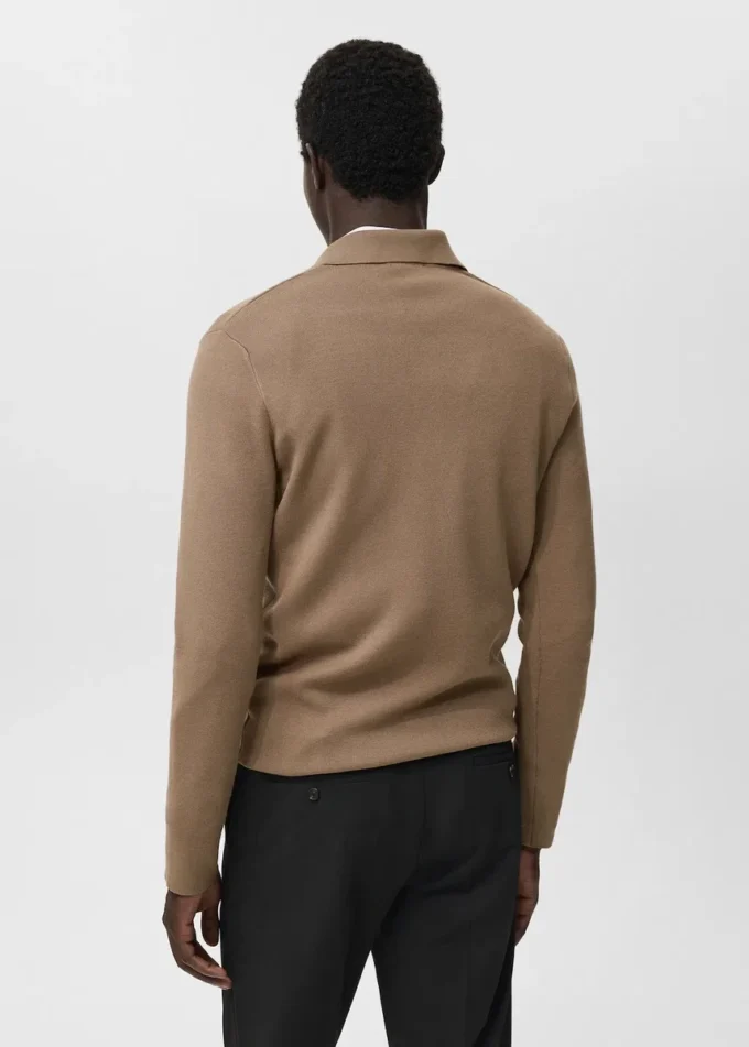 Dzianinowy sweter z golfem Dzianinowy sweter z golfem