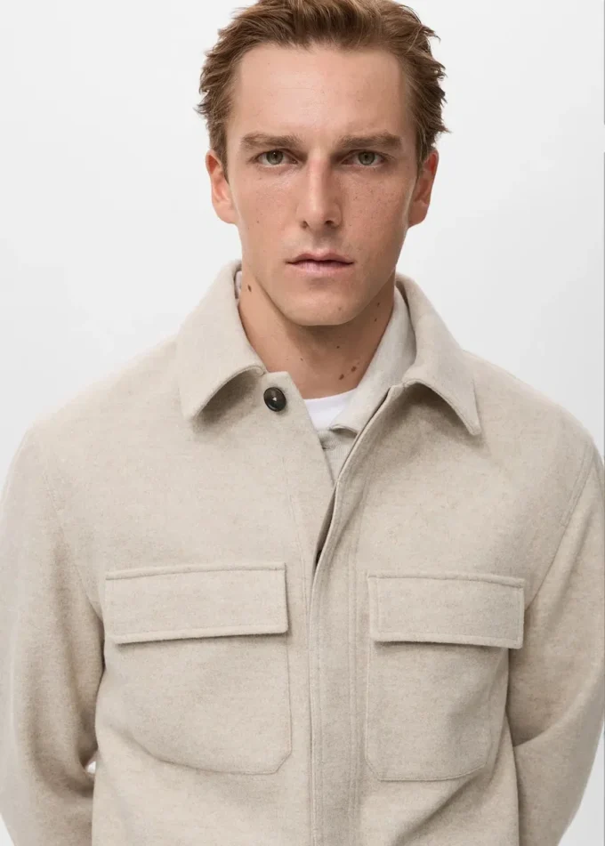 Flanelowa koszula z kieszeniami Flanelowa koszula z kieszeniami