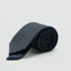 Gładki jedwabny krawat Gładki jedwabny krawat