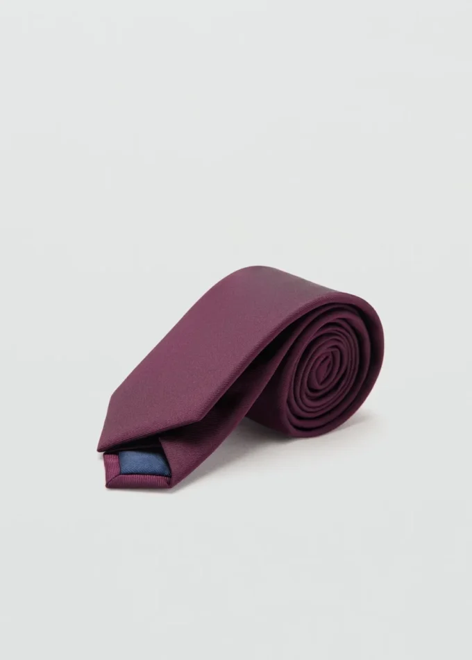 Gładki krawat o mikrostrukturze