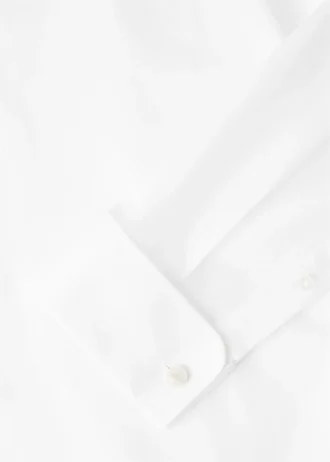 Garnitur z tkaniny skośnej o dopasowanym kroju z mankietami koszulowymi