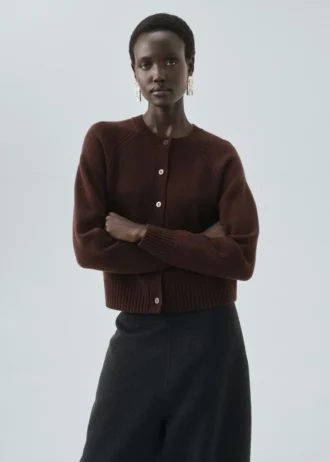 Gruby sweter z mieszanki wełny Gruby sweter z mieszanki wełny