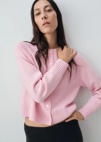 Gruby sweter z mieszanki wełny Gruby sweter z mieszanki wełny