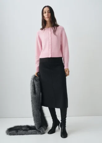 Gruby sweter z mieszanki wełny Gruby sweter z mieszanki wełny