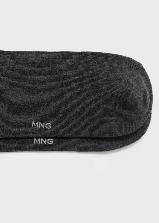 Haftowane bawełniane skarpety Haftowane bawełniane skarpety