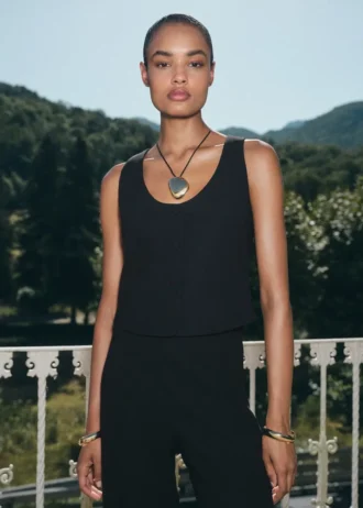 Kamizelka garniturowa z guzikami