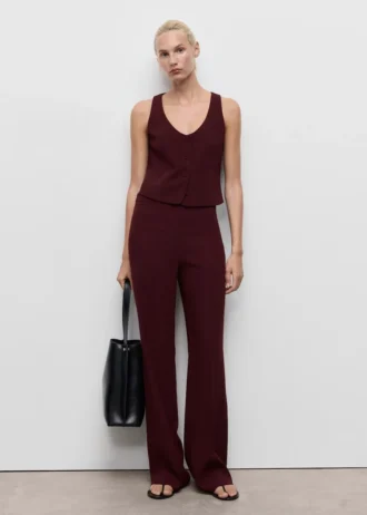 Kamizelka garniturowa z guzikami