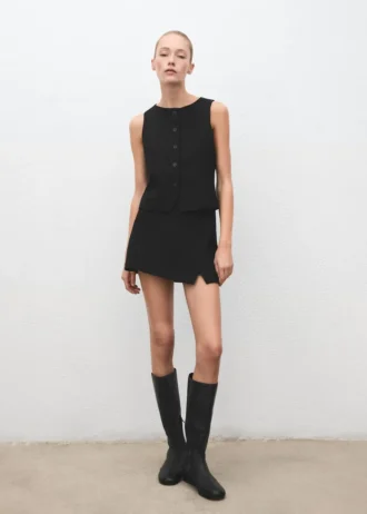 Kamizelka garniturowa z guzikami