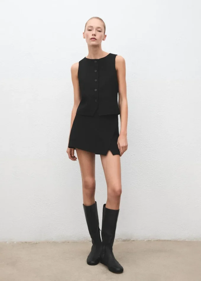 Kamizelka garniturowa z guzikami Kamizelka garniturowa z guzikami