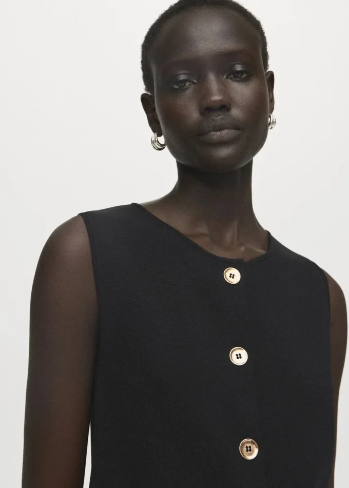 Kamizelka z cienkiej dzianiny Kamizelka z cienkiej dzianiny