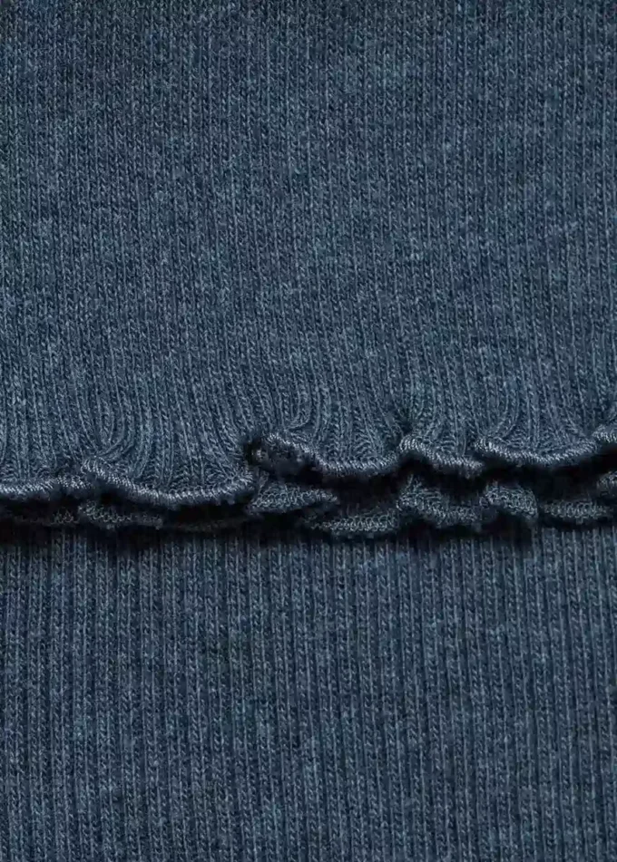 Kamizelka z dzianiny prążkowanej Kamizelka z dzianiny prążkowanej