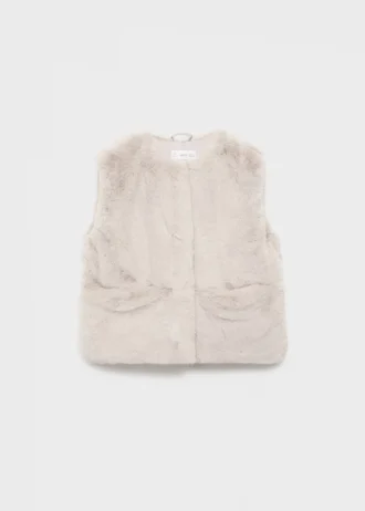 Kamizelka z efektem futra