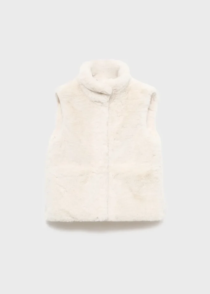 Kamizelka z efektem futra Kamizelka z efektem futra