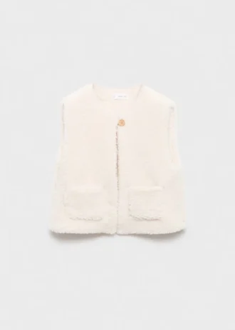 Kamizelka z efektem owczej skóry