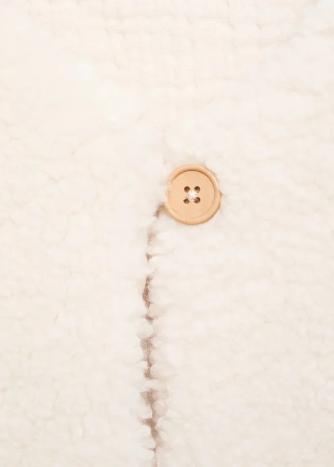 Kamizelka z efektem owczej skóry Kamizelka z efektem owczej skóry