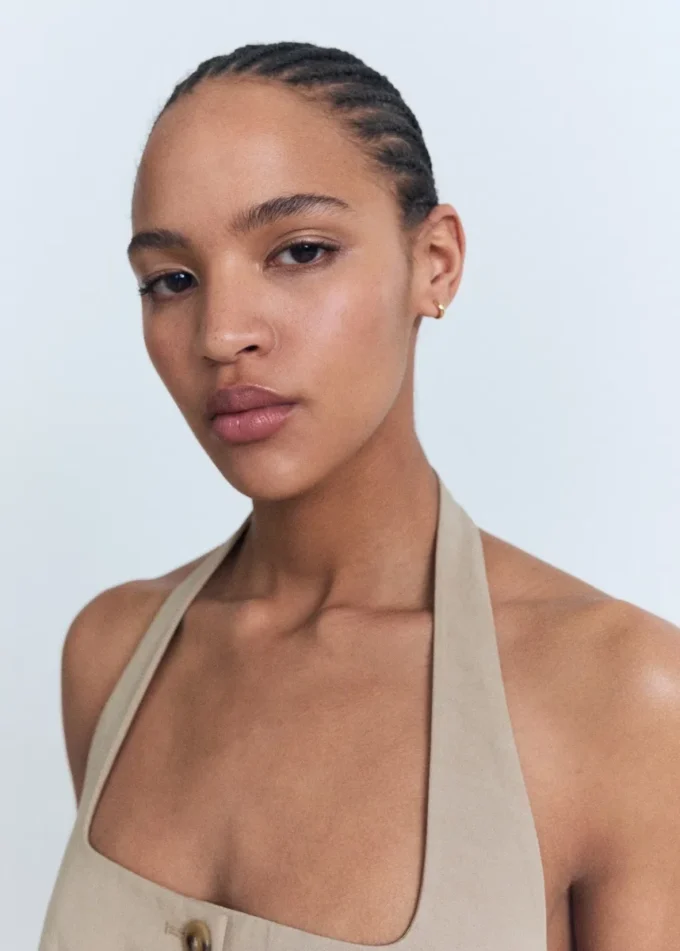 Kamizelka z mieszanki lnu Kamizelka z mieszanki lnu