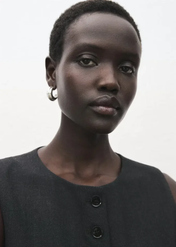 Kamizelka z okrągłym dekoltem Kamizelka z okrągłym dekoltem