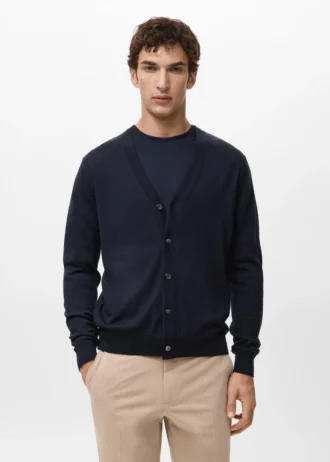 Kardigan 100% wełna merynosowa