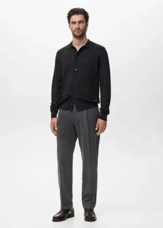 Kardigan 100% wełna merynosowa