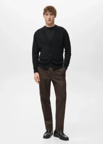 Kardigan 100% wełna merynosowa