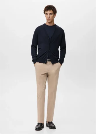 Kardigan 100% wełna merynosowa