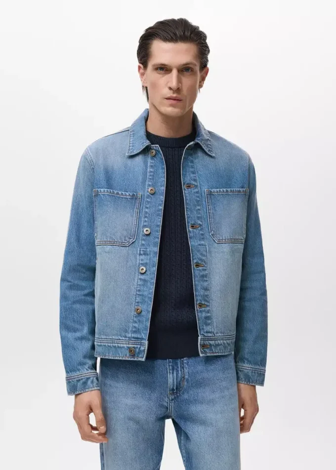 Kieszenie kurtki dżinsowej Kieszenie kurtki dżinsowej