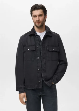 Kieszenie kurtki dżinsowej