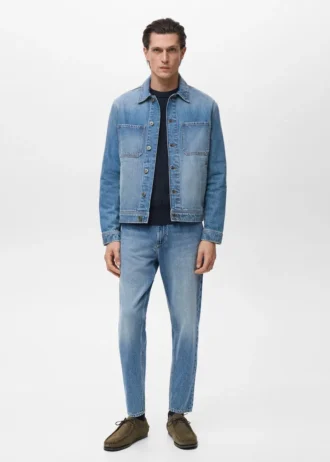 Kieszenie kurtki dżinsowej