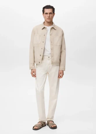 Kieszenie kurtki dżinsowej