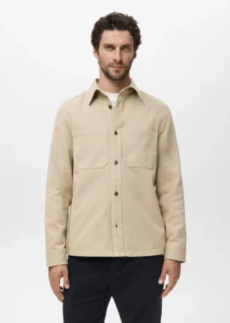 Kieszenie w stylu dżinsowej koszuli