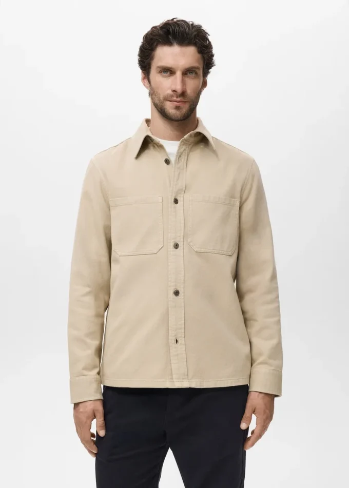 Kieszenie w stylu dżinsowej koszuli Kieszenie w stylu dżinsowej koszuli