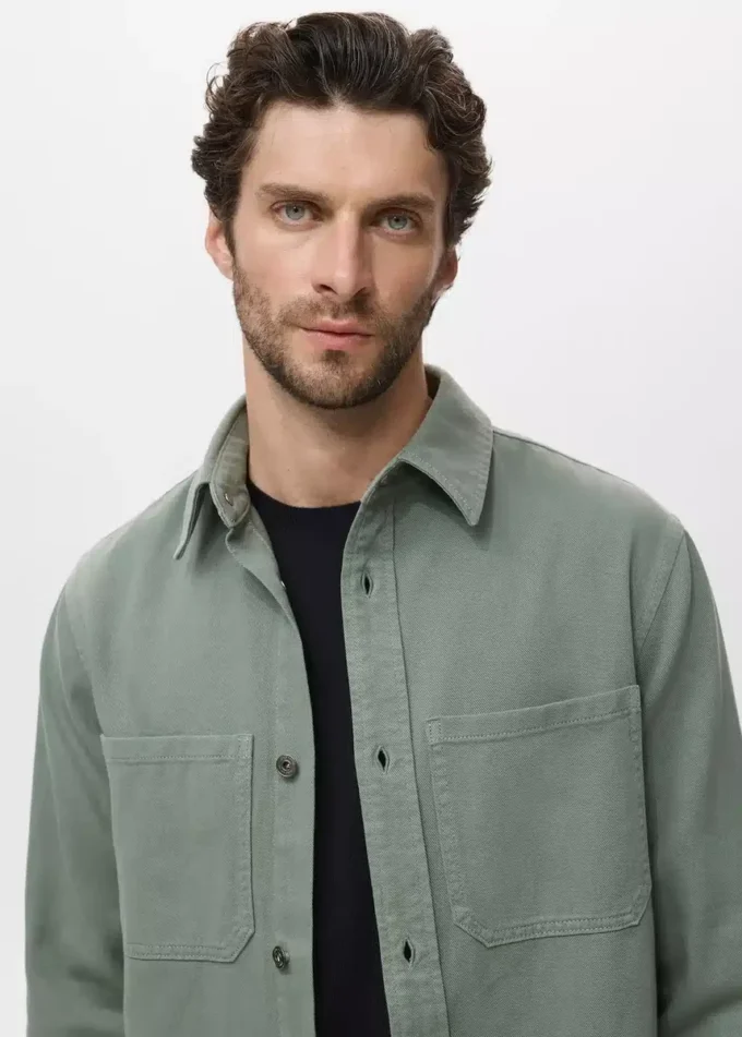 Kieszenie w stylu dżinsowej koszuli Kieszenie w stylu dżinsowej koszuli