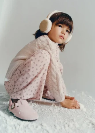 Proste spodnie w kwiaty