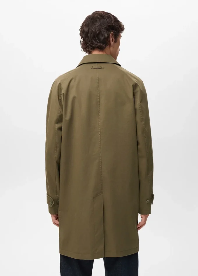 Klasyczny trencz z powłoką hydrofobową Klasyczny trencz z powłoką hydrofobową