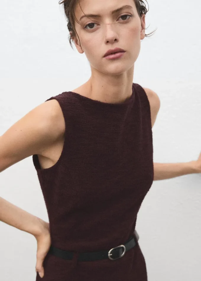 Kombinezon w kolorze melanżowym z paskiem Kombinezon w kolorze melanżowym z paskiem