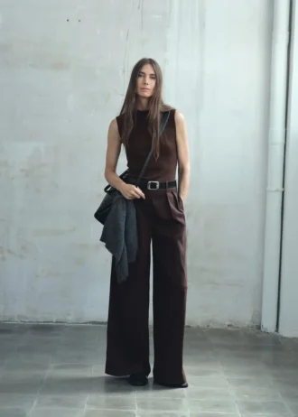 Kombinezon w prążki