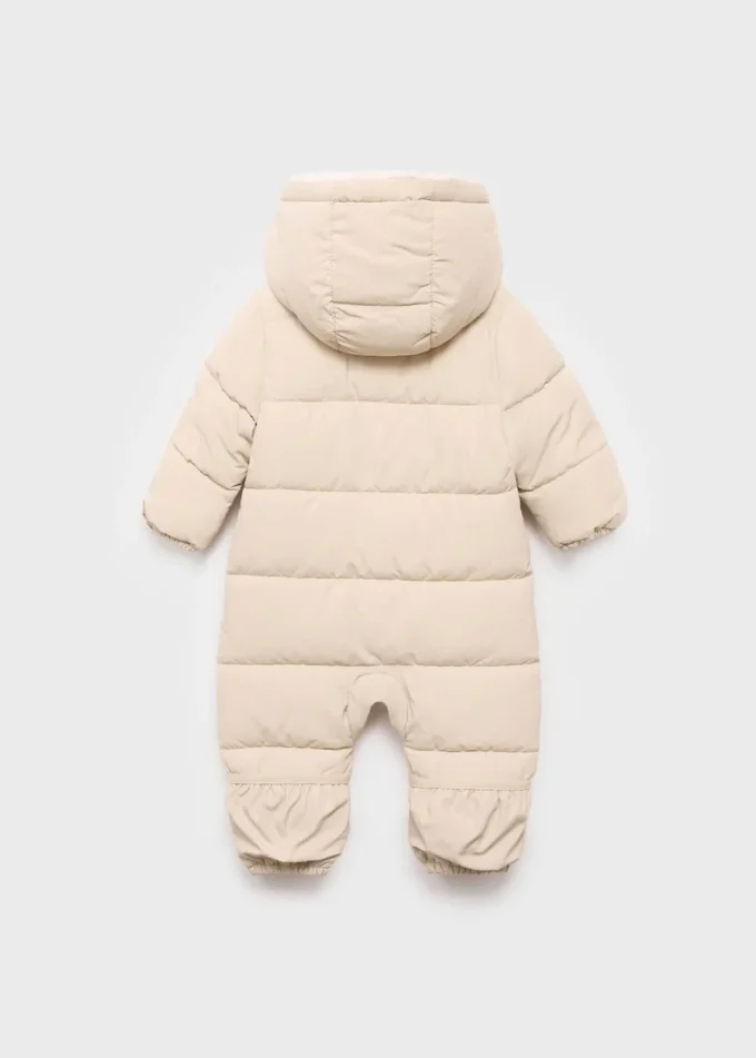 Kombinezon z kapturem z polaru Kombinezon z kapturem z polaru