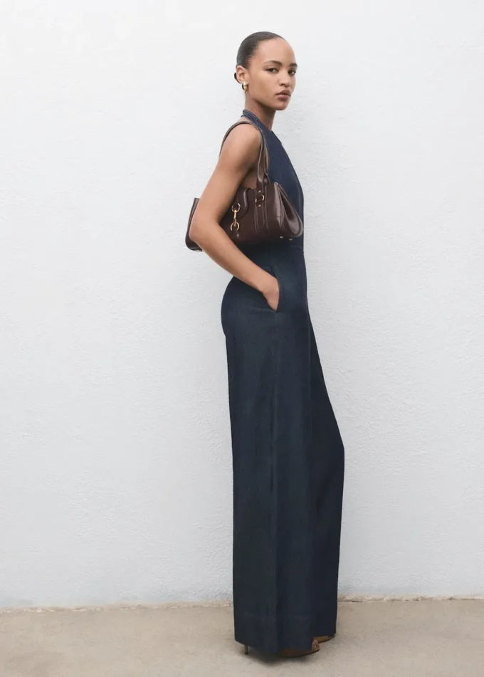 Kombinezon z lyocellowego denimu Kombinezon z lyocellowego denimu