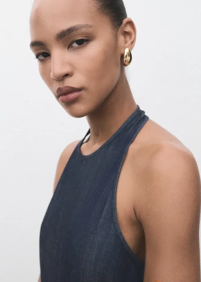 Kombinezon z lyocellowego denimu Kombinezon z lyocellowego denimu