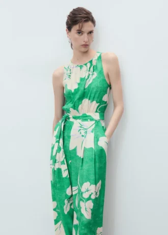 Kombinezon z nadrukiem na pasku Kombinezon z nadrukiem na pasku