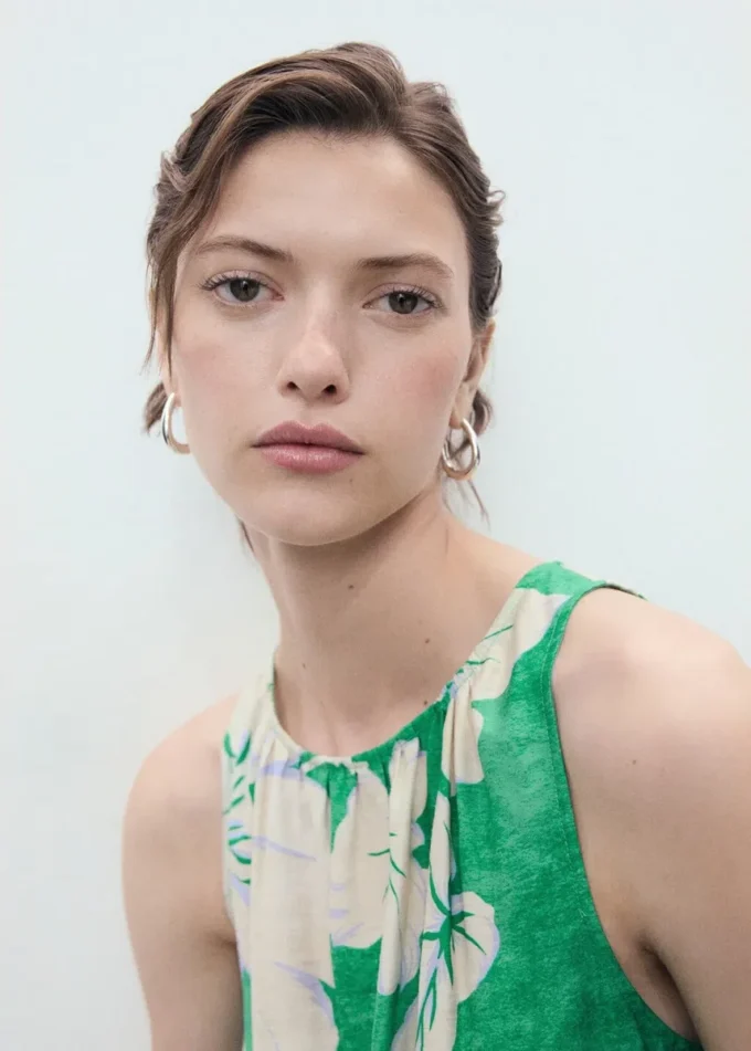 Kombinezon z nadrukiem na pasku Kombinezon z nadrukiem na pasku