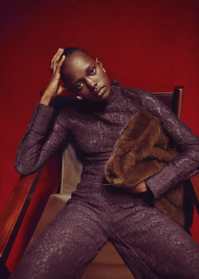 Koronkowa koszula z szalikiem Koronkowa koszula z szalikiem