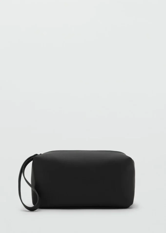 Kosmetyczka z kontrastowymi paskami Kosmetyczka z kontrastowymi paskami