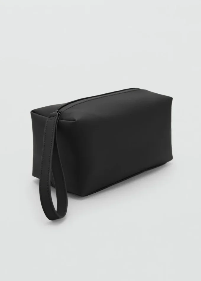 Kosmetyczka z kontrastowymi paskami Kosmetyczka z kontrastowymi paskami