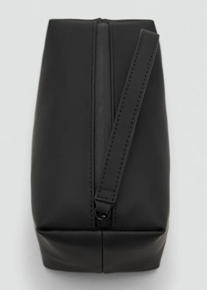 Kosmetyczka z kontrastowymi paskami Kosmetyczka z kontrastowymi paskami