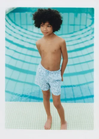 Kostium kąpielowy w kwiatowy wzór