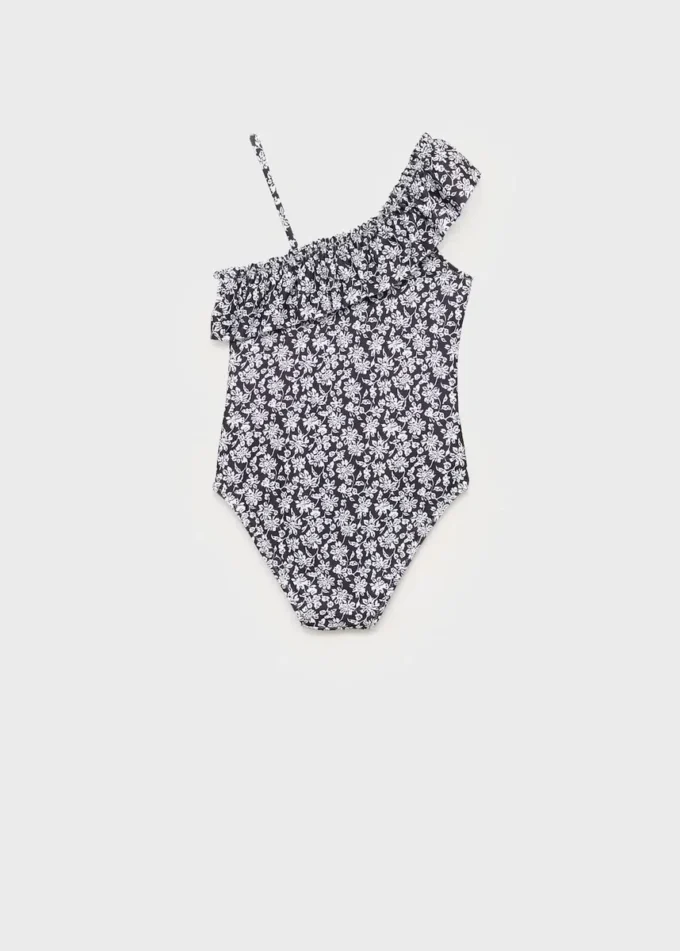 Kostium kąpielowy w kwiatowy wzór Kostium kąpielowy w kwiatowy wzór