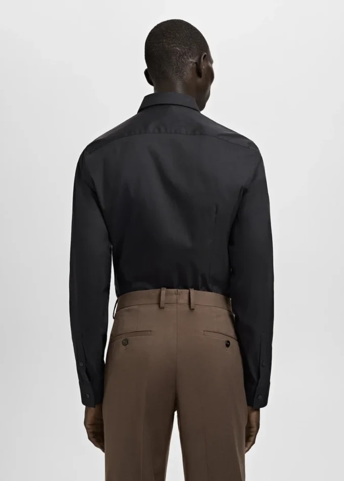 Koszula bawełniana o dopasowanym kroju Koszula bawełniana o dopasowanym kroju